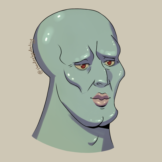 Handsome Squidward
