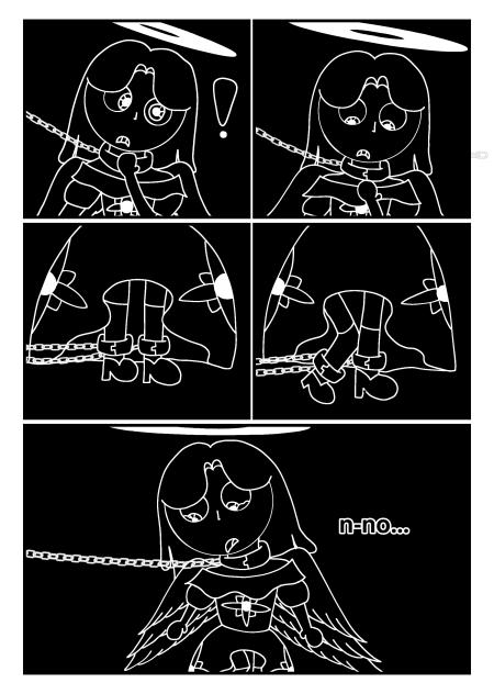 Still in chains. Page 18