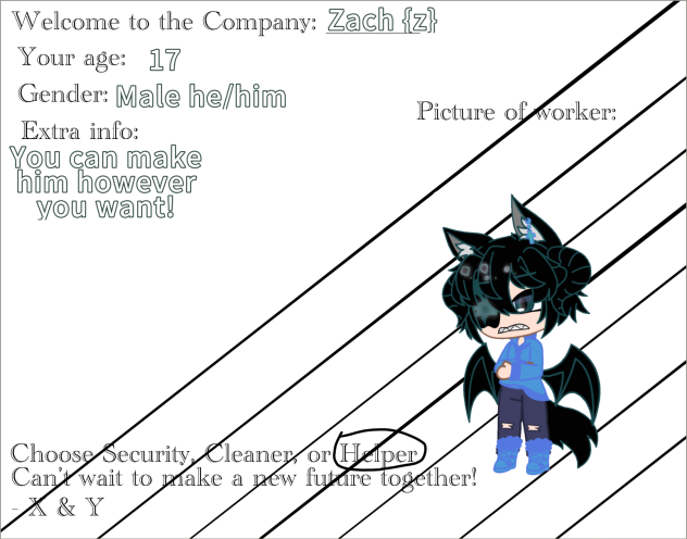 For black & white co.