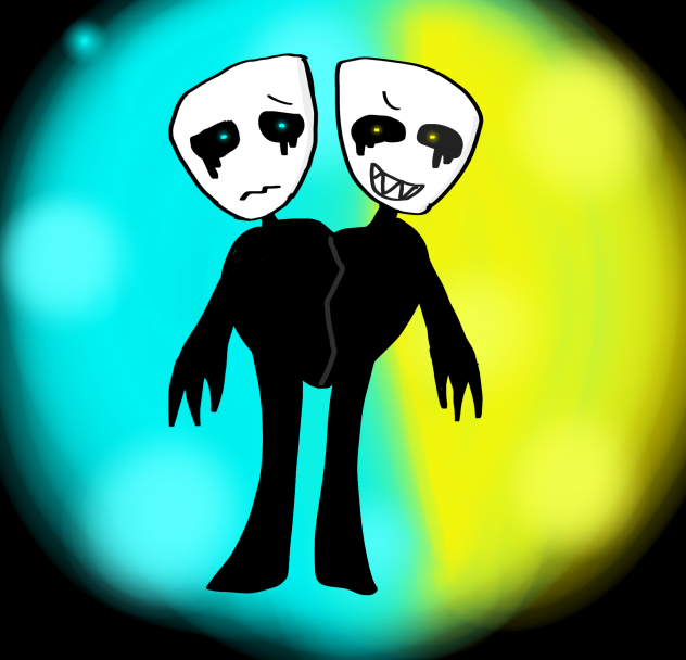 Happy and saddy dark version!