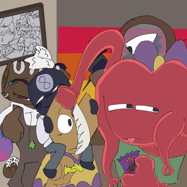 dandys world comic picture