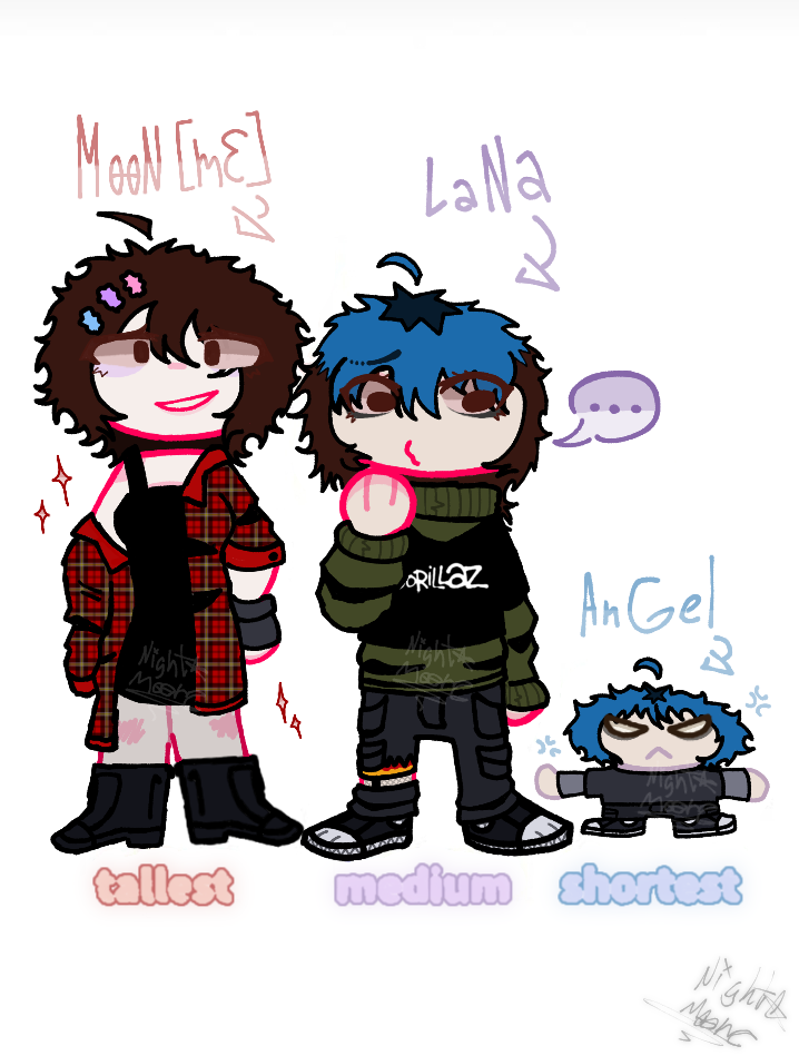 our height difference - ibisPaint