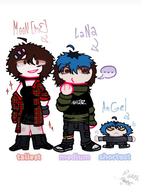 our height difference - ibisPaint