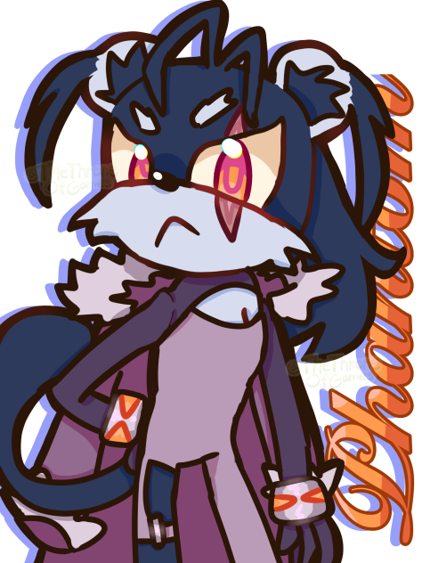 Phantom the Bearcat! (Sonic OC)