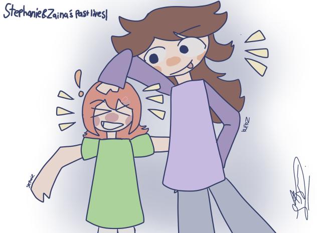 The past was very joyful.. - ibisPaint
