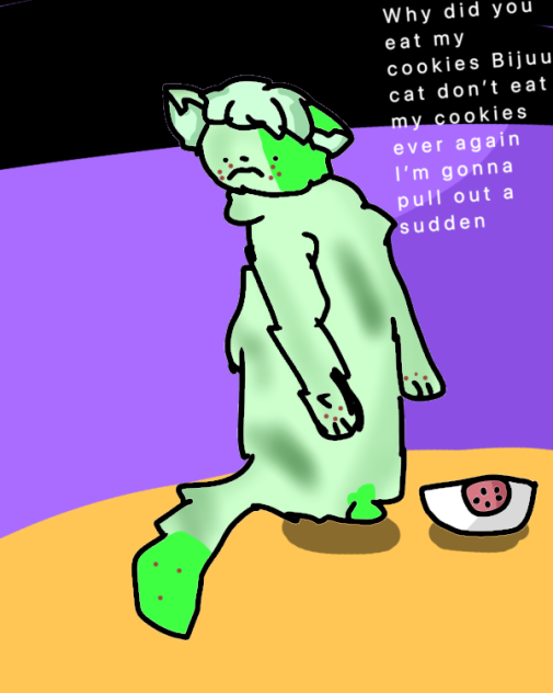 Don’t eat my 🍪 #bijuumeme