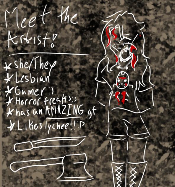 Meet the artist‼️