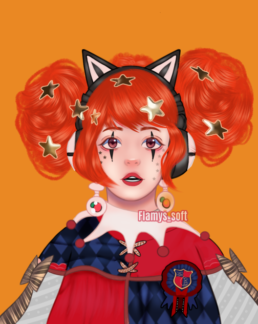 Clown girl - ibisPaint