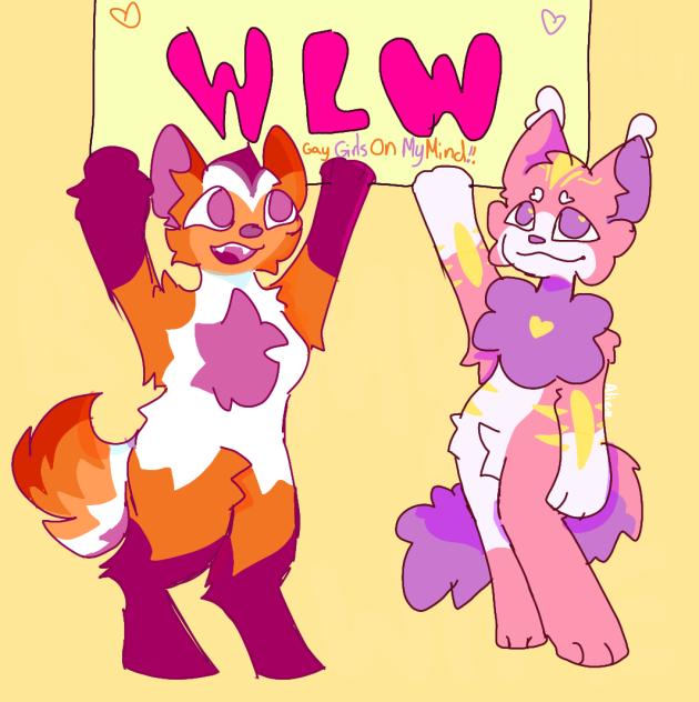 lesbian and sapphic cattos
