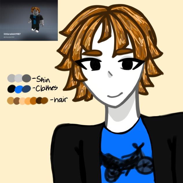 Drawing Roblox avatars 3