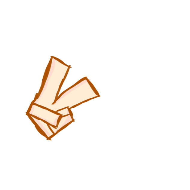 how I made my first hand!