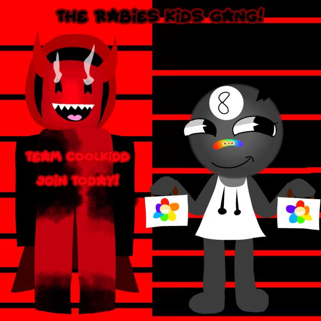 the rabies kids gang!🥰