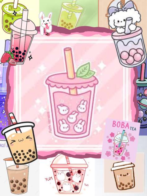 Boba tea wallpaper
