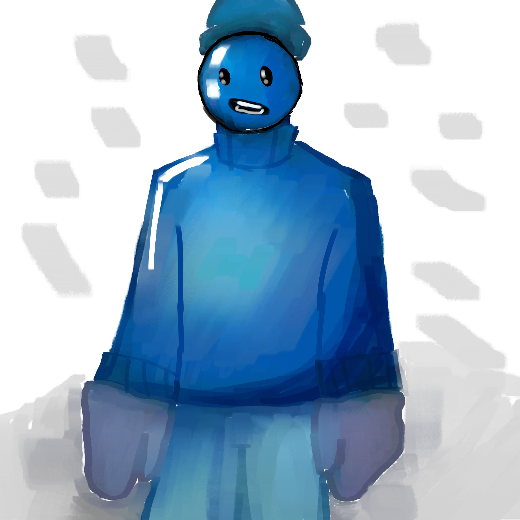 Glitching and more realistic - ibisPaint