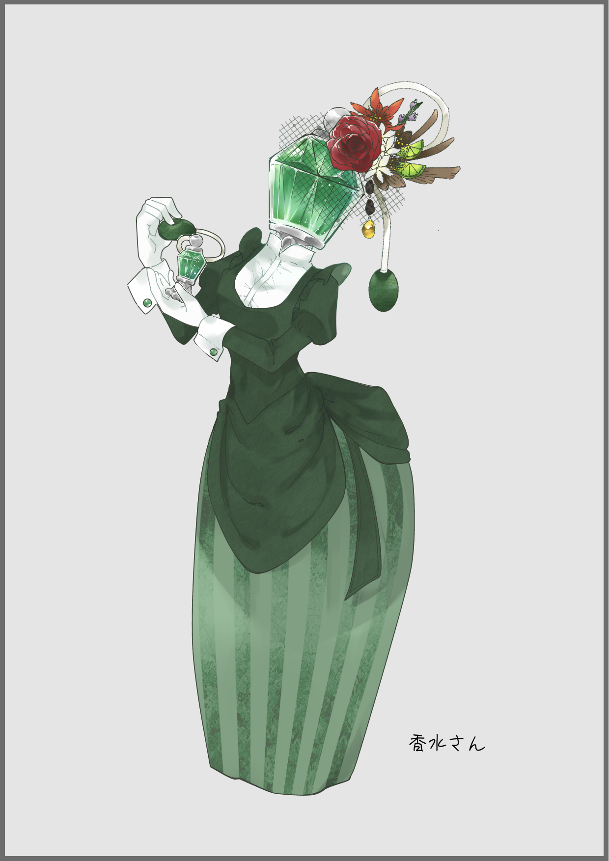 異形頭の香水さん Ibispaint 異形頭の香水さん Ibispaint