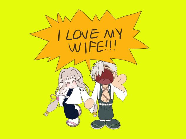 Zaiyara x Sanemi (Oc x Canon art~)