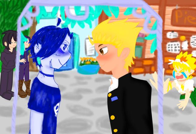 Sam stardew wedding wt farmer omori styl