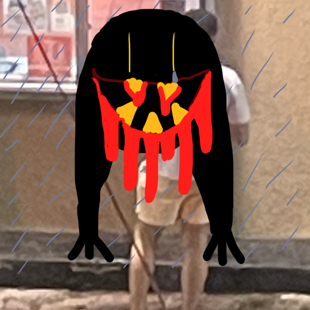 Demon is crying in the rain
