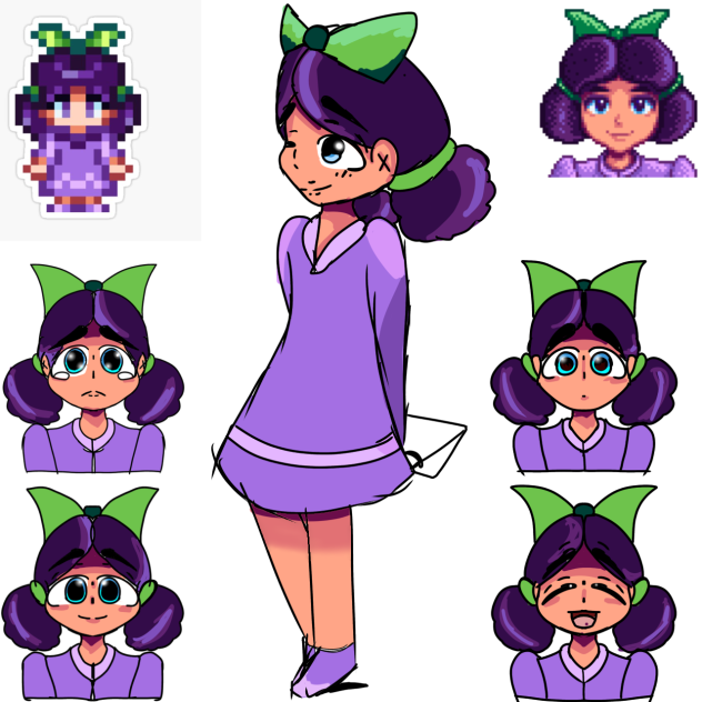 Jas Stardew valley fanart