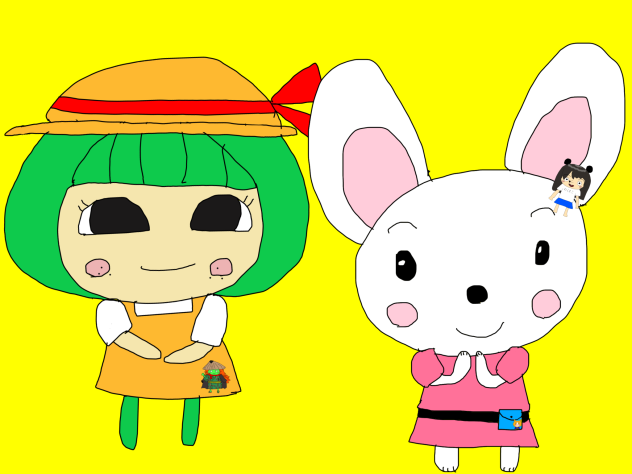 うわさっちとカナエ