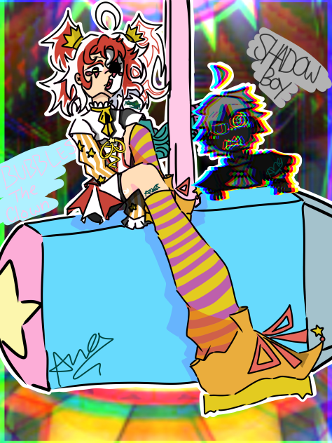 i drew two designs i randomly designed