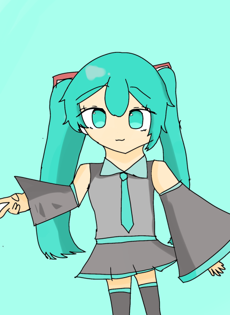 ミクちゃん✌
