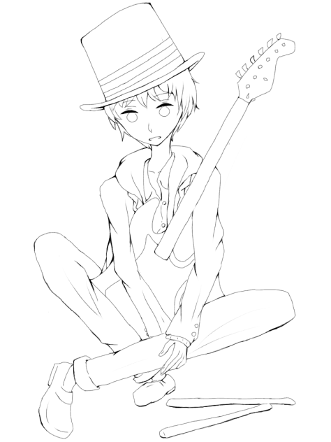 ちょろさん　ぬってください