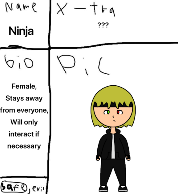 Signup sheet for Decontam’s comic