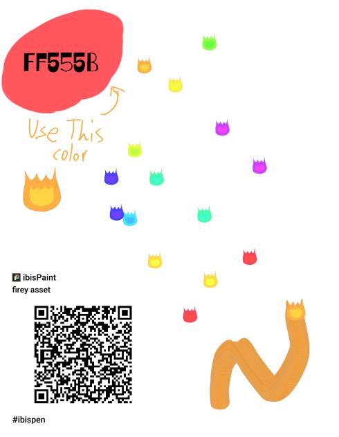 Firey brush idk - ibisPaint