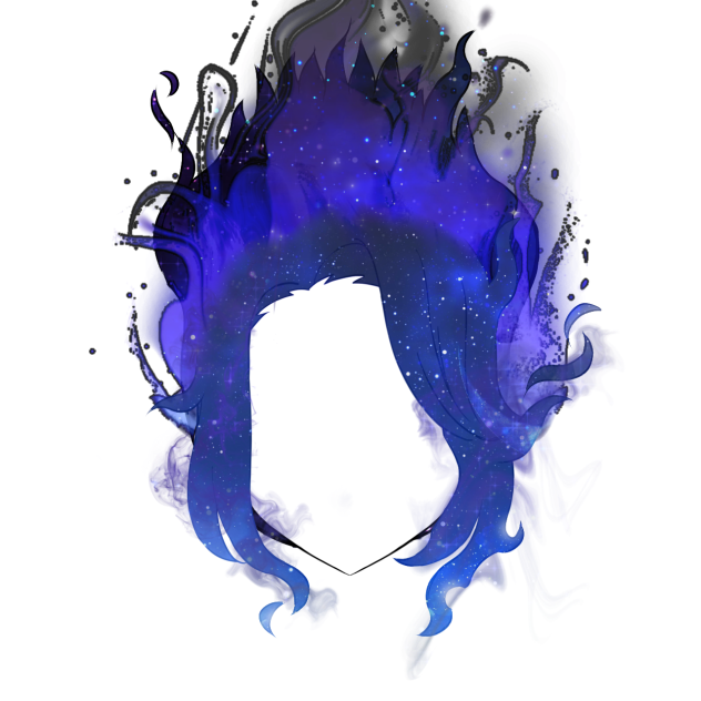 cabello Galaxia - ibisPaint