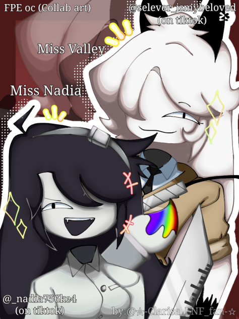 FPE oc collab art✨