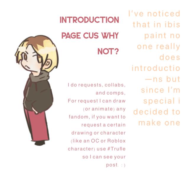 ITRODUCTIONNUUHHH I guess