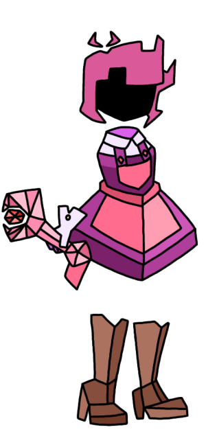 Lucia (face covered)