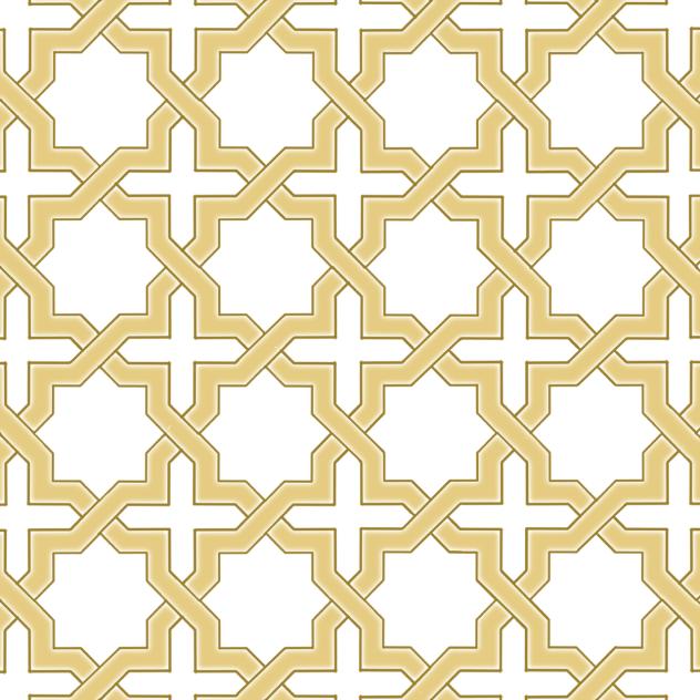 Pattern Arabesque Geometric 1A