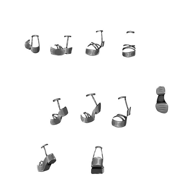 Greyscale Y2K Platform sandals