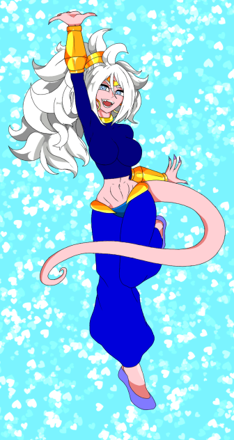 IceHeart as a Majin buu