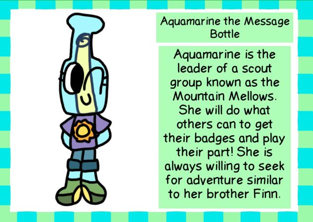 Aquamarine the Message Bottle (MerMay)