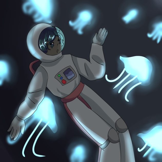 At the bottom of space