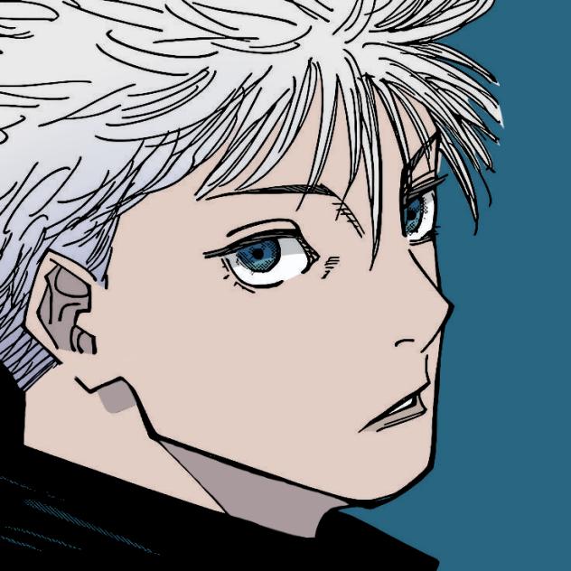 Gojo Satoru manga colored