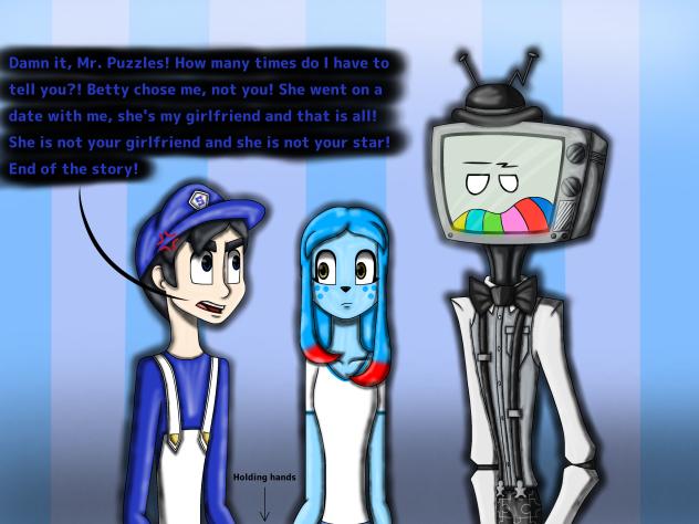1 girlfriend and 2 boyfriends... Page 1