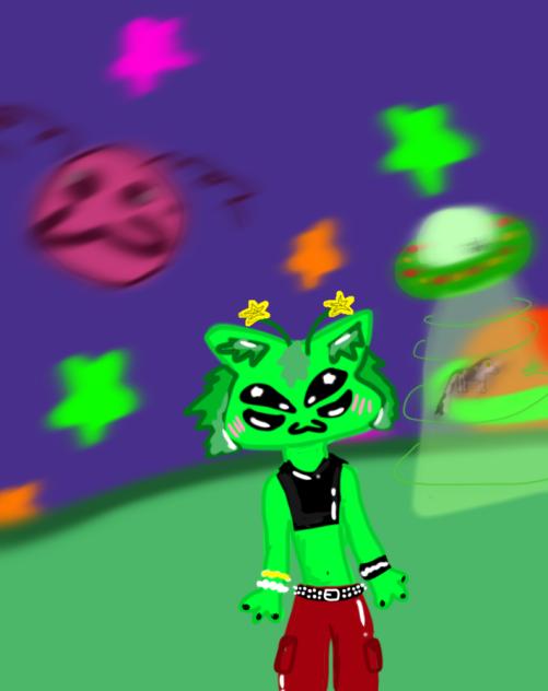 Silly alien