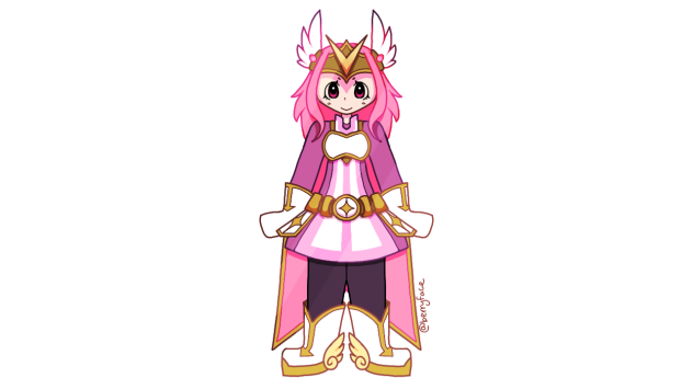 Pink Hero — Dokapon Kingdom