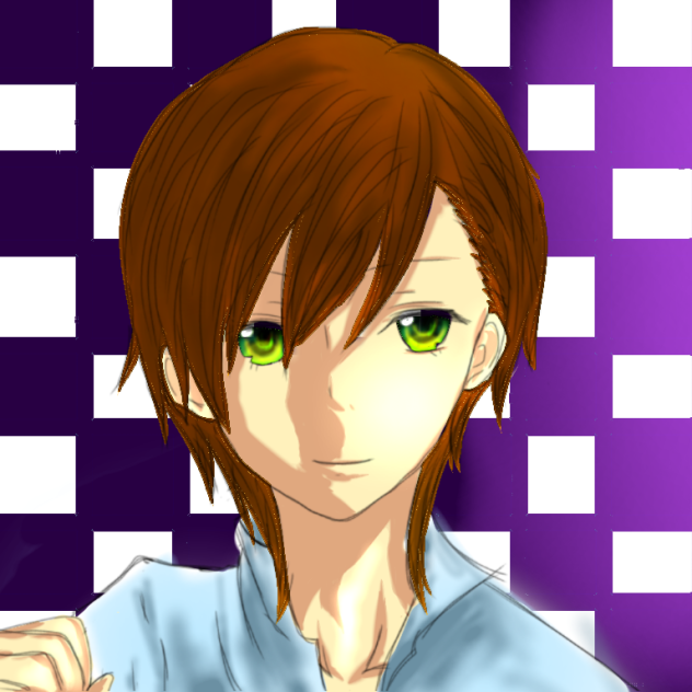 男の子の線画塗らせて頂きました！