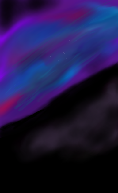 mountain peak of the night.