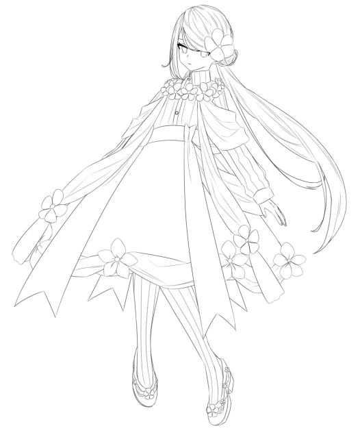 ❀❀❀ 線画