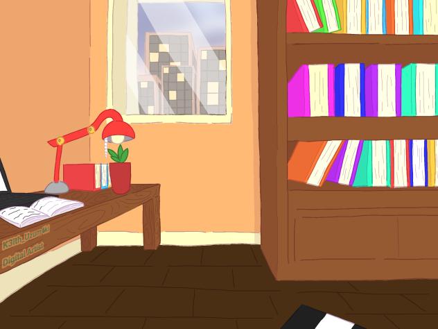 Lofi girl's room - Morning;