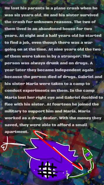 the story of my oc