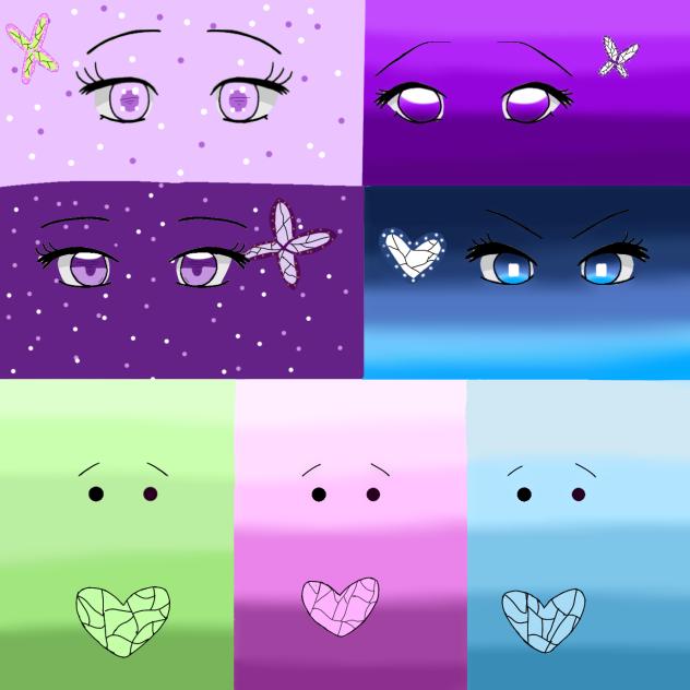 the eyes of the butterfly sisters 🦋