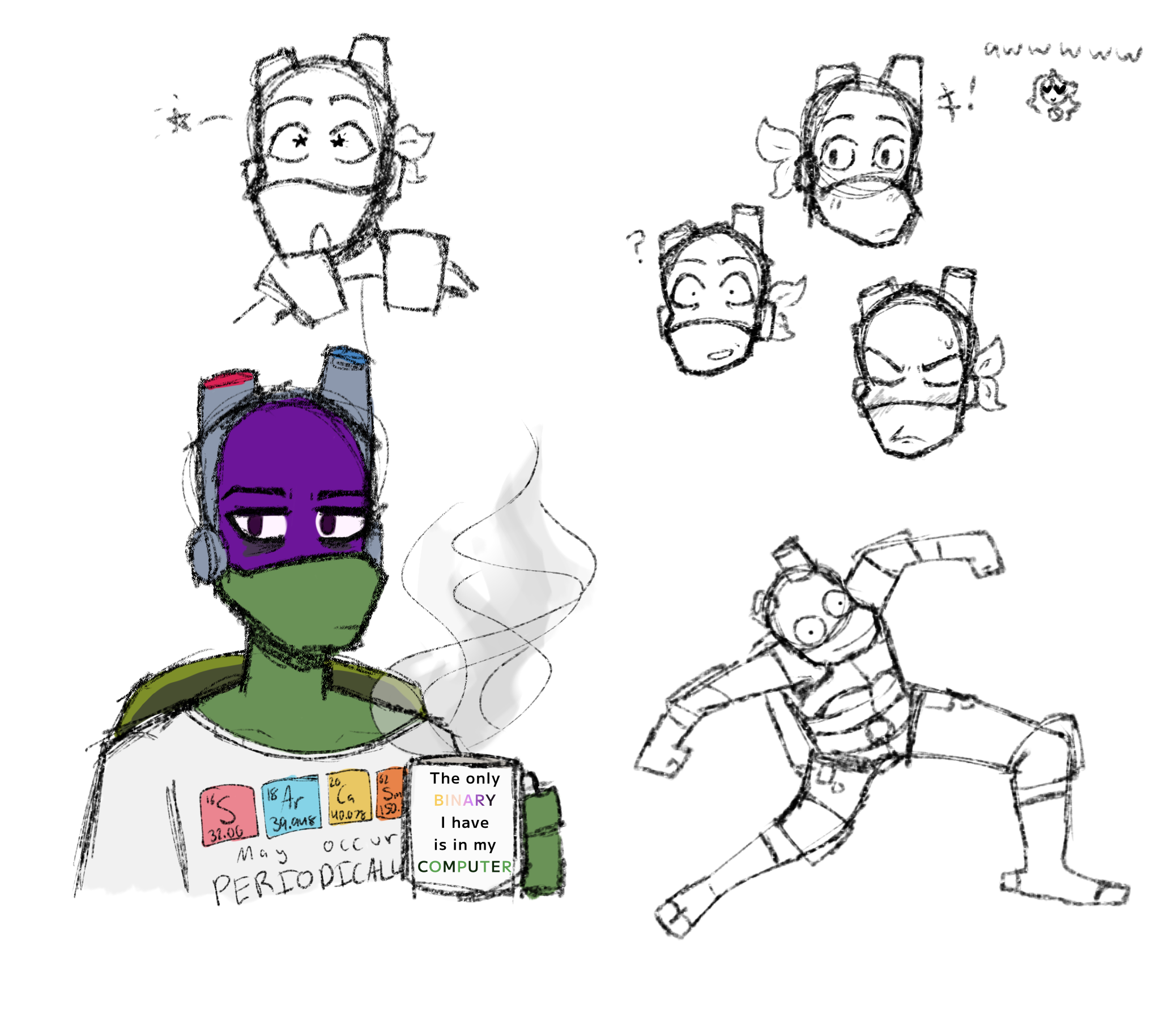 donnie doodles pt 2 - ibisPaint