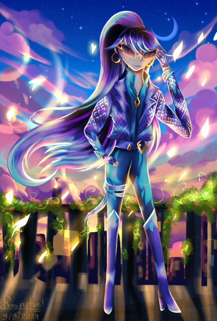 Mission in the rooftop city - ibisPaint